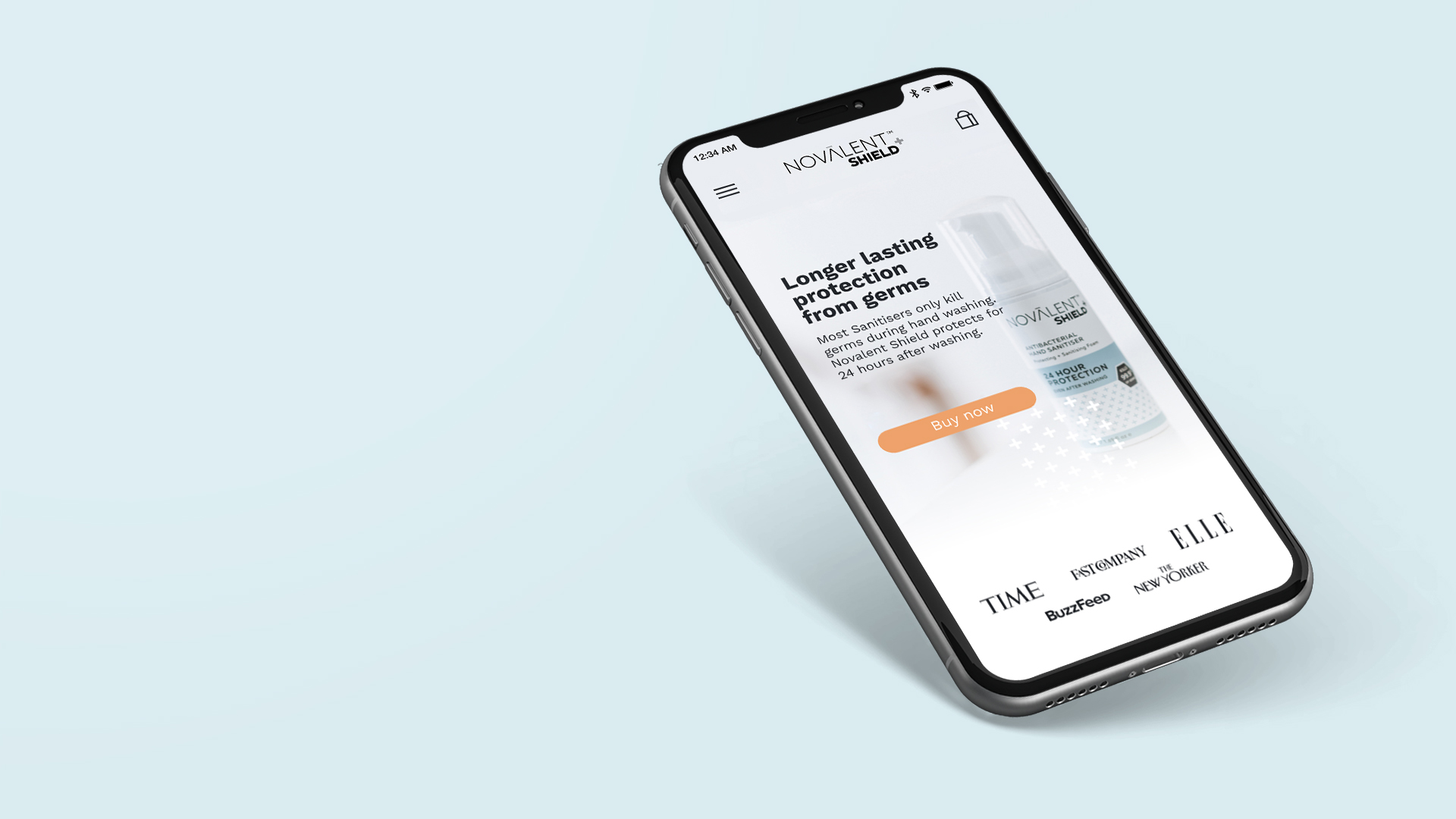 Novalent Shield+<br />
Promo Site